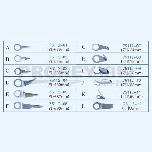 龍神 75112-01 切膠機刀片